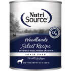NutriSource 12.3 Oz. Woodlands Select Recipe Grain Free Wet Dog Food Image 1