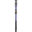 Lupine 3/4 In. x 6 Ft. Woven Pattern Social Butterfly Dog Leash Image 1