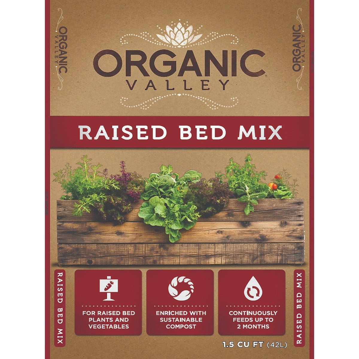 Organic Valley 1.5 Cu. Ft. Premium Raised Bed Mix Image 1