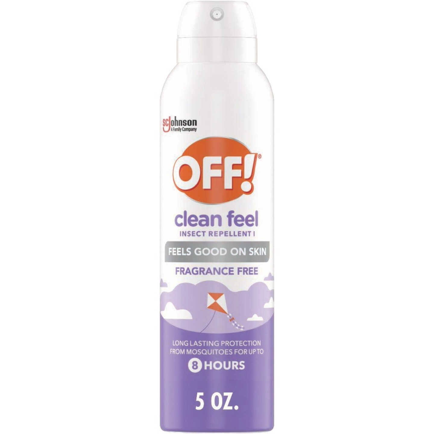 OFF! Clean Feel 5 Oz. Insect Repellent Aerosol Spray Image 1