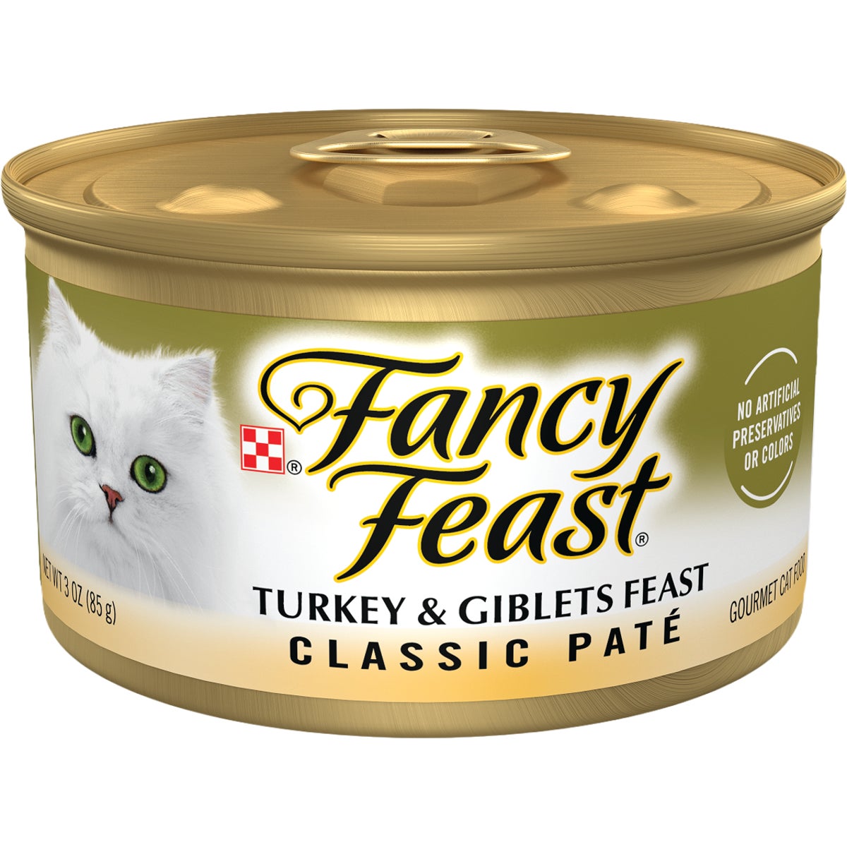 Purina Fancy Feast 3 Oz. Classic Turkey & Giblets Canned Cat Food