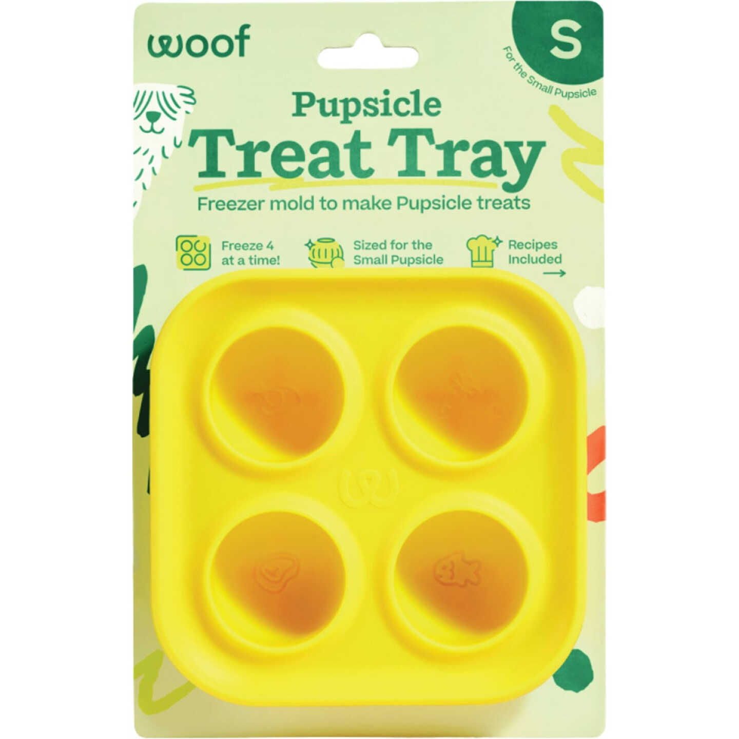 Woof Pupsicle Small Treat Tray Image 1