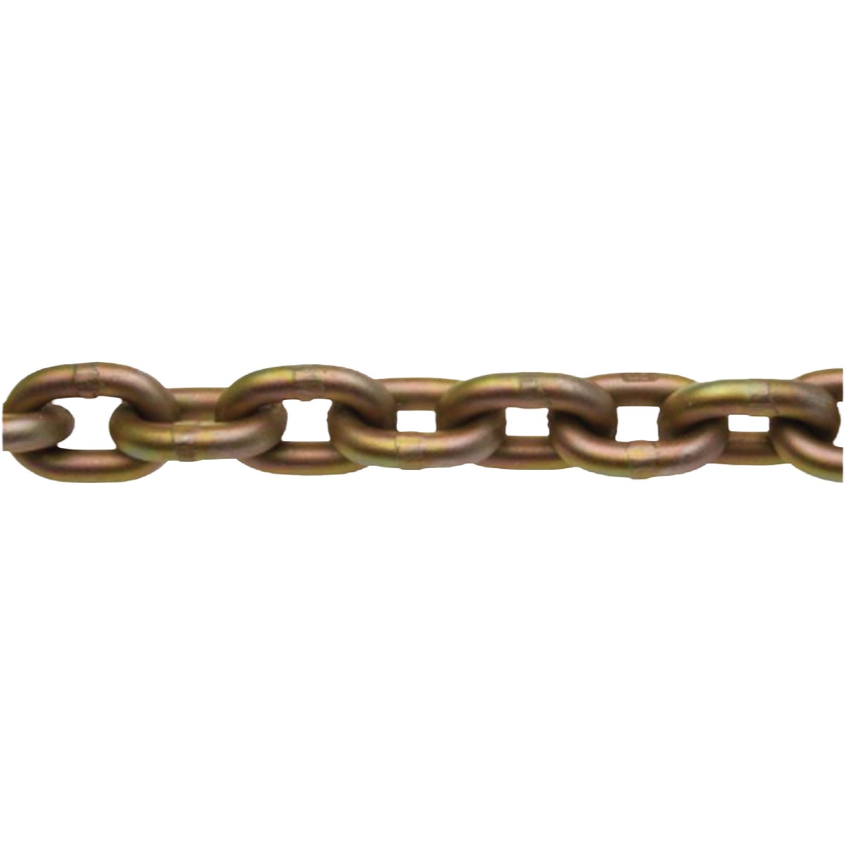 Campbell 1/4 In. x 65 Ft. Grade 70 Yellow Chromate Transport Chain