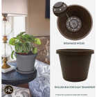 HC Companies 16 In. Warm Gray Classic Planter Image 2
