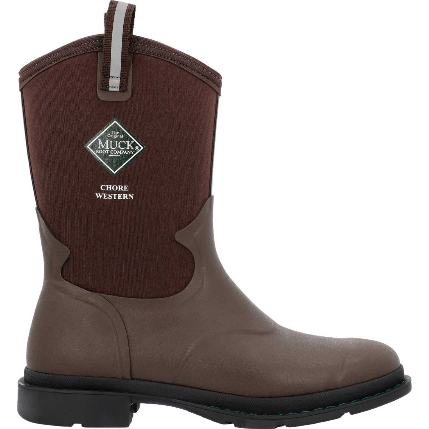 The Muck Boot Company Men's 10 Dark Brown Chore Western Mid Boot Image 7