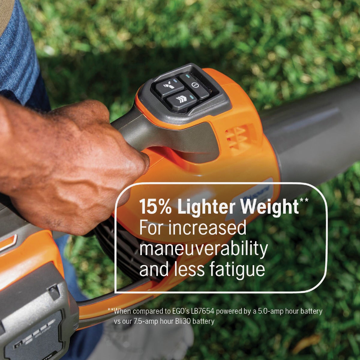 Husqvarna 350iB Leaf Blaster Battery Blower Kit Image 5