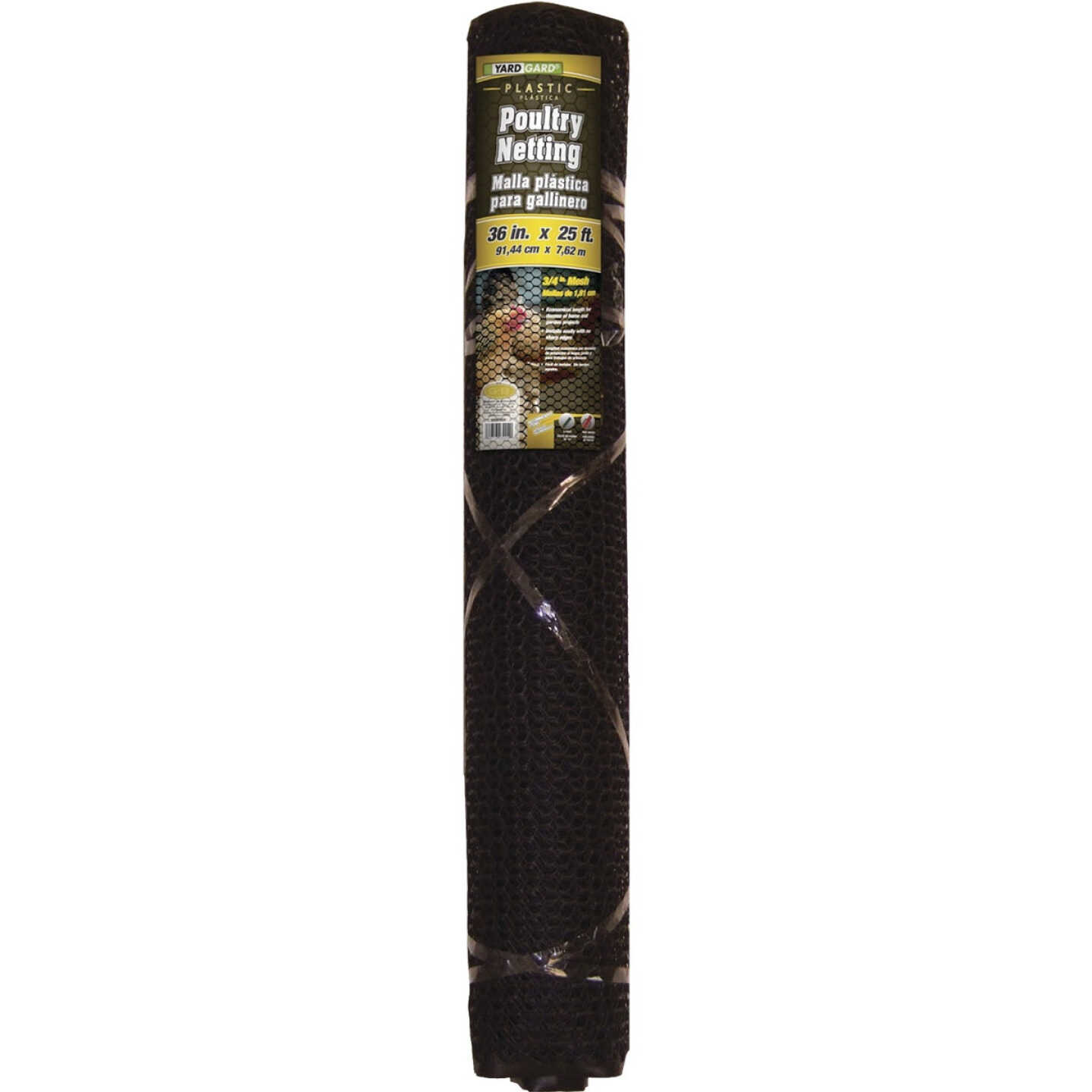 YardGard 3 Ft. x 25 In. Green Poultry Netting Image 1