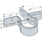 Simpson Strong-Tie 2 In. 14-Ga. Pipe Grip Tie Image 3