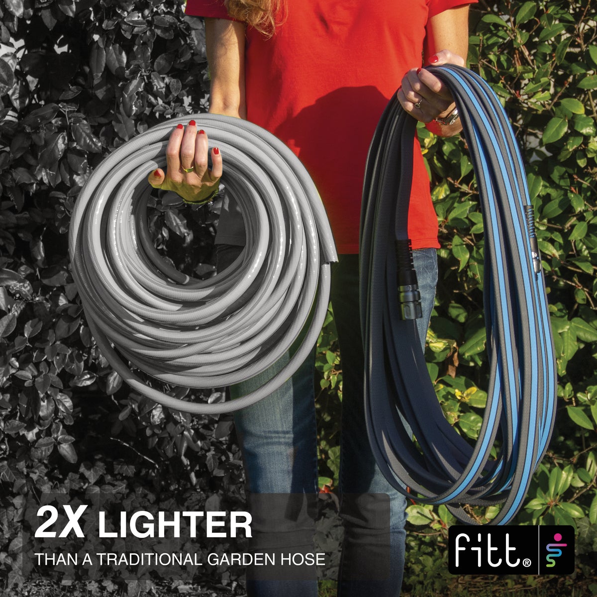 Fitt Force Pro 5/8 In. Dia. x 25 Ft. Commercial Grade Hose Image 2