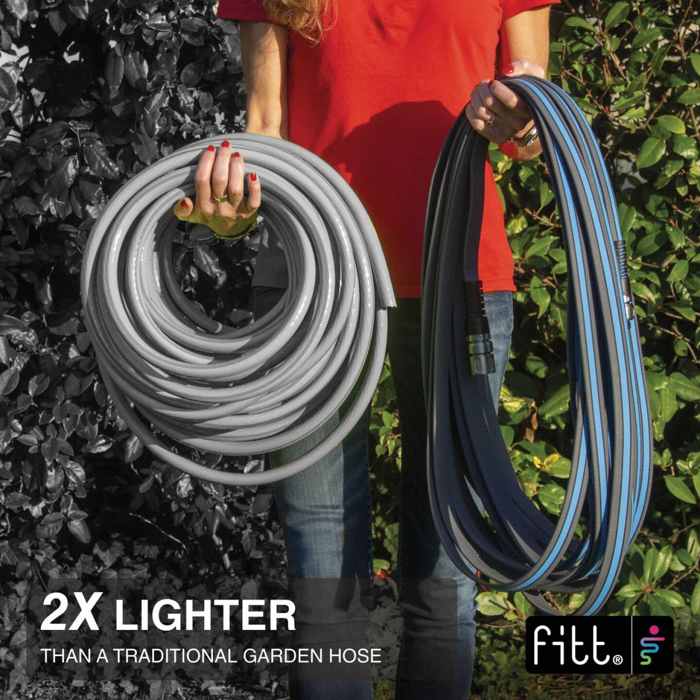 Fitt Force Pro 5/8 In. Dia. x 25 Ft. Commercial Grade Hose Image 2