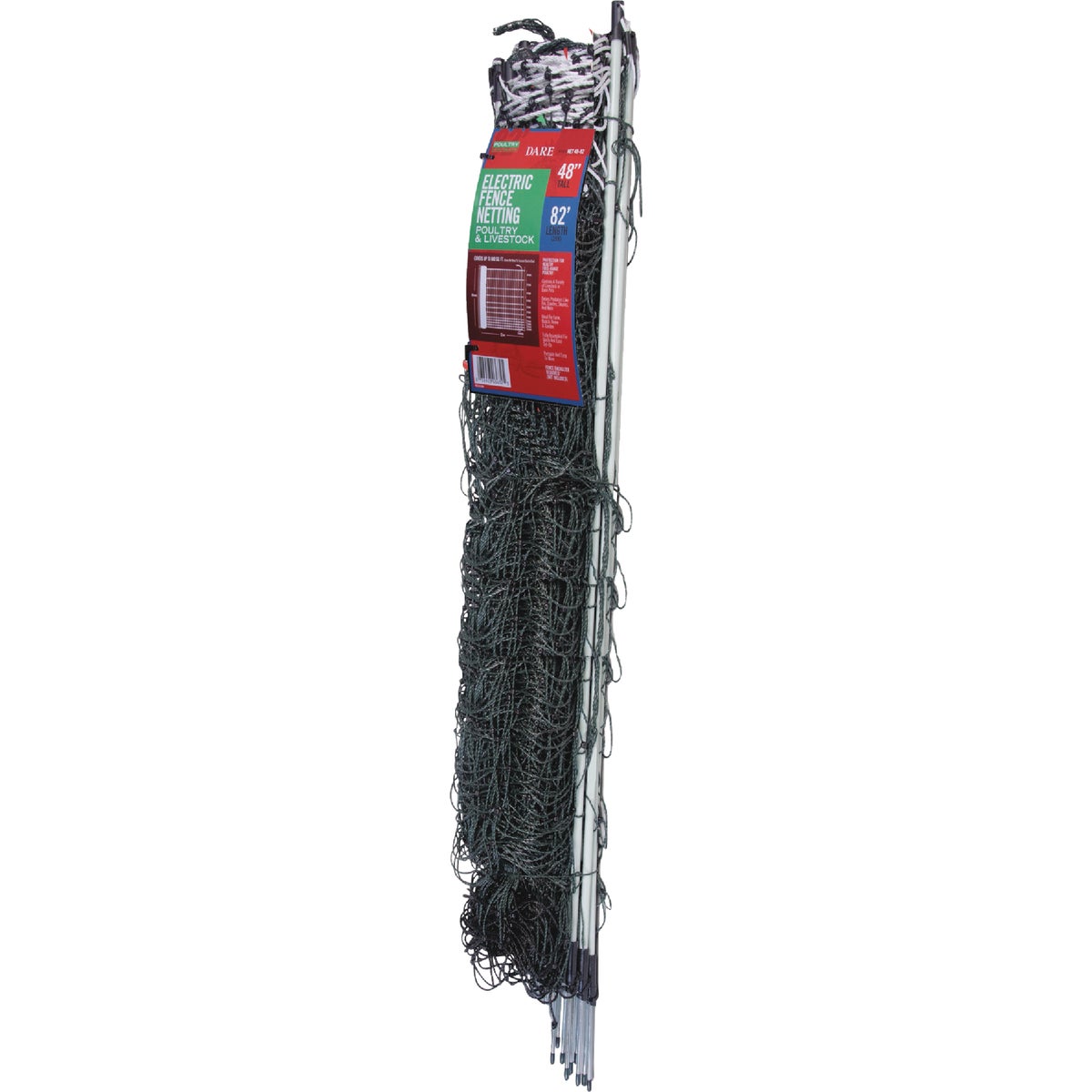 Dare 48 In. x 82 Ft. Electronic Fence Netting