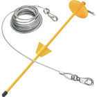 Boss Pet Guardian Gear XL Dog Stake & Tie-Out Combo, 30 Ft. Image 1