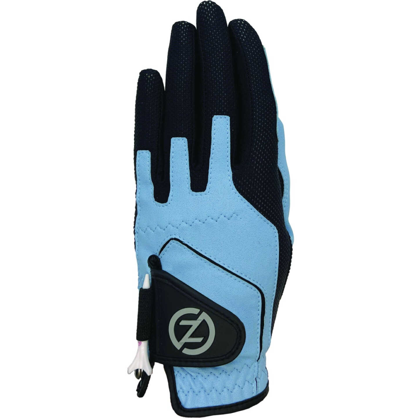 Zero Friction Carolina Blue Universal Fit Left Hand Golf Glove Image 1
