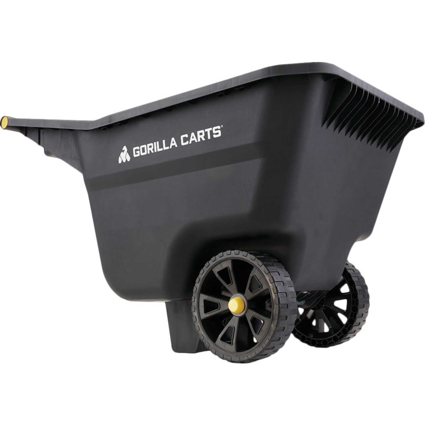 Gorilla Carts 5 Cu. Ft. Poly Yard Cart Image 1
