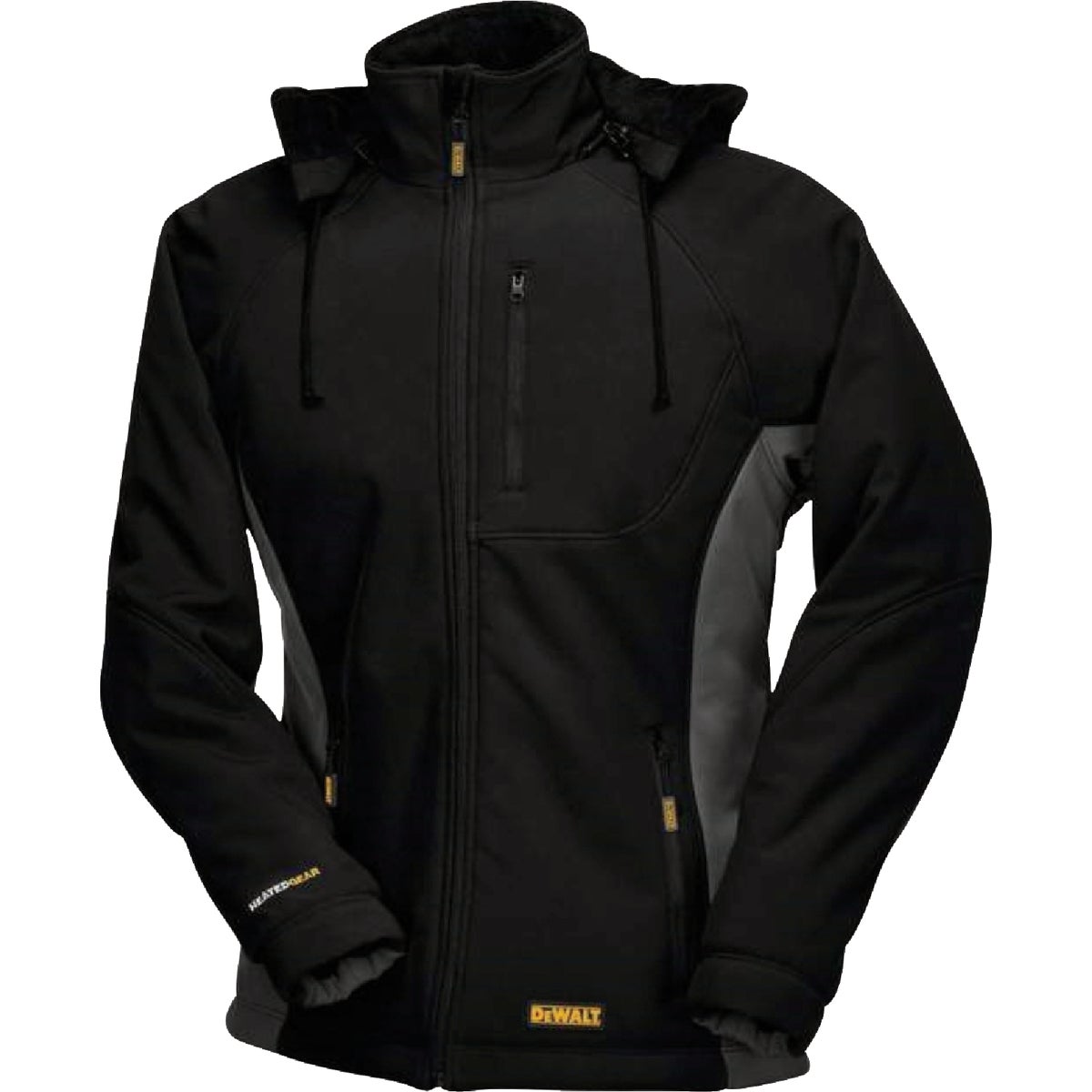 DEWALT Women's Black Soft Shell Heated Coat Kit, S Image 5