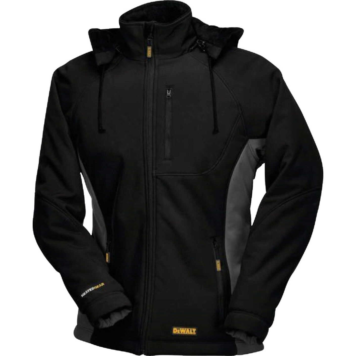 DEWALT Women's Black Soft Shell Heated Coat Kit, S Image 5