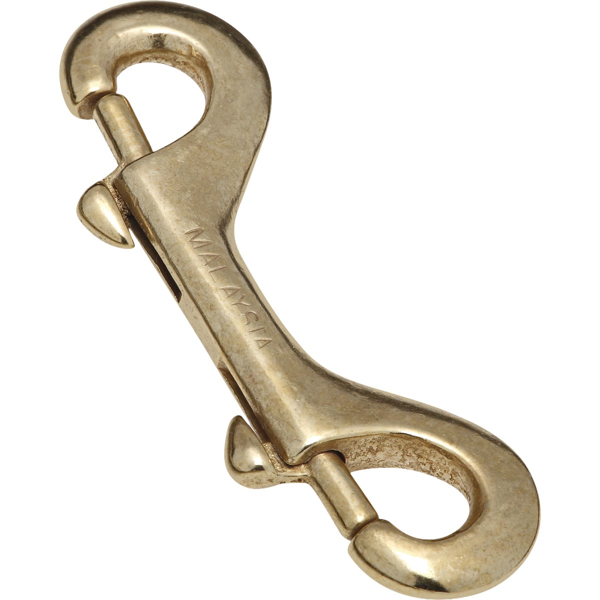 National Double Bolt Snaps, Solid Bronze, 3-7/16 In.