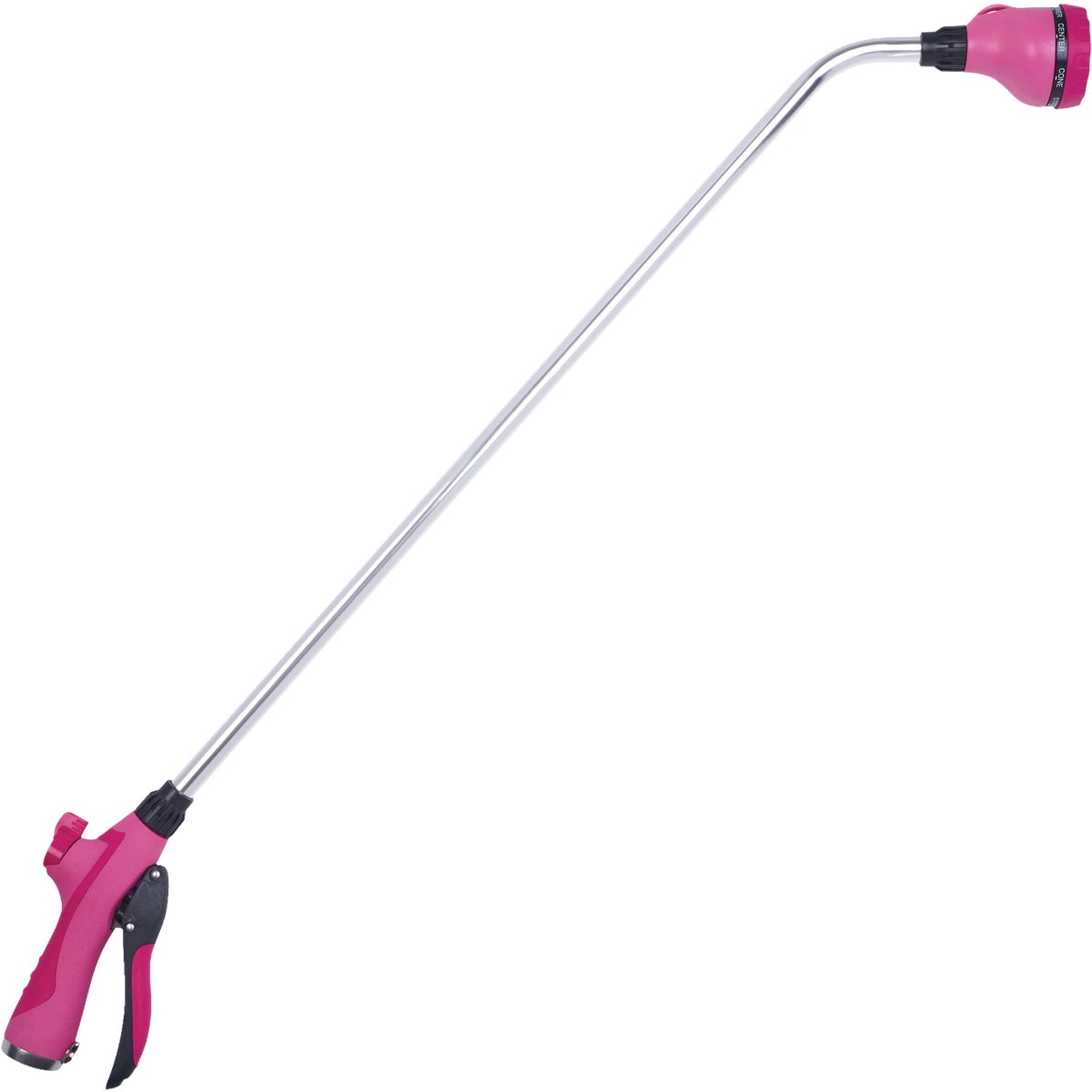 Sprout 33 In. 8-Pattern Raspberry Red Watering Wand