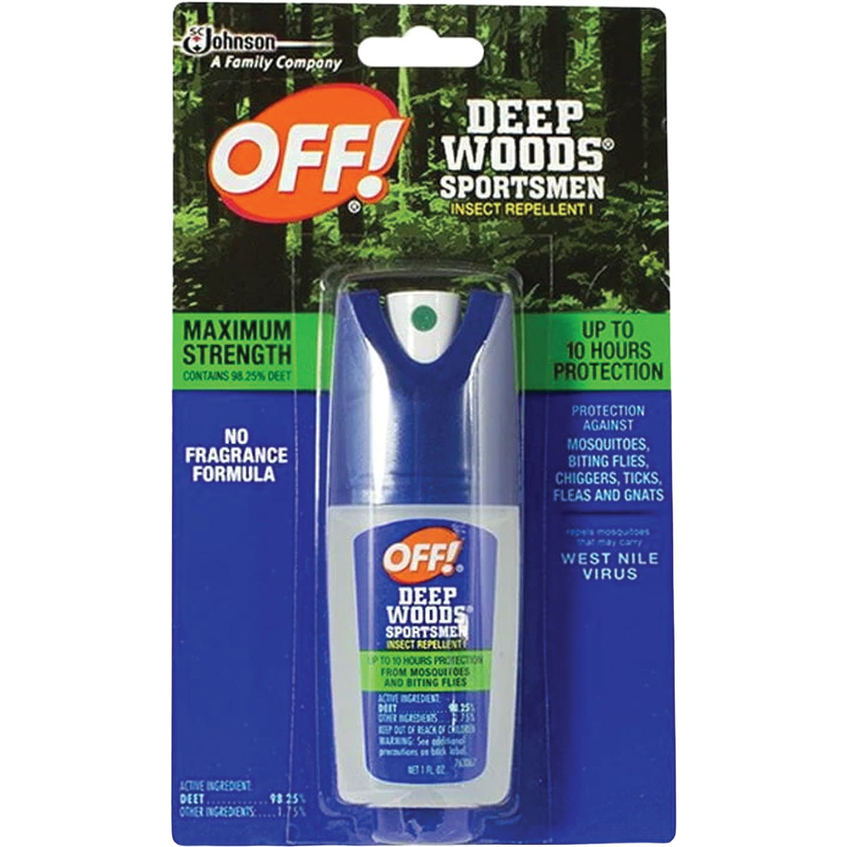 OFF! Sportsmen 1 Oz. Pump Spray Insect Repellent