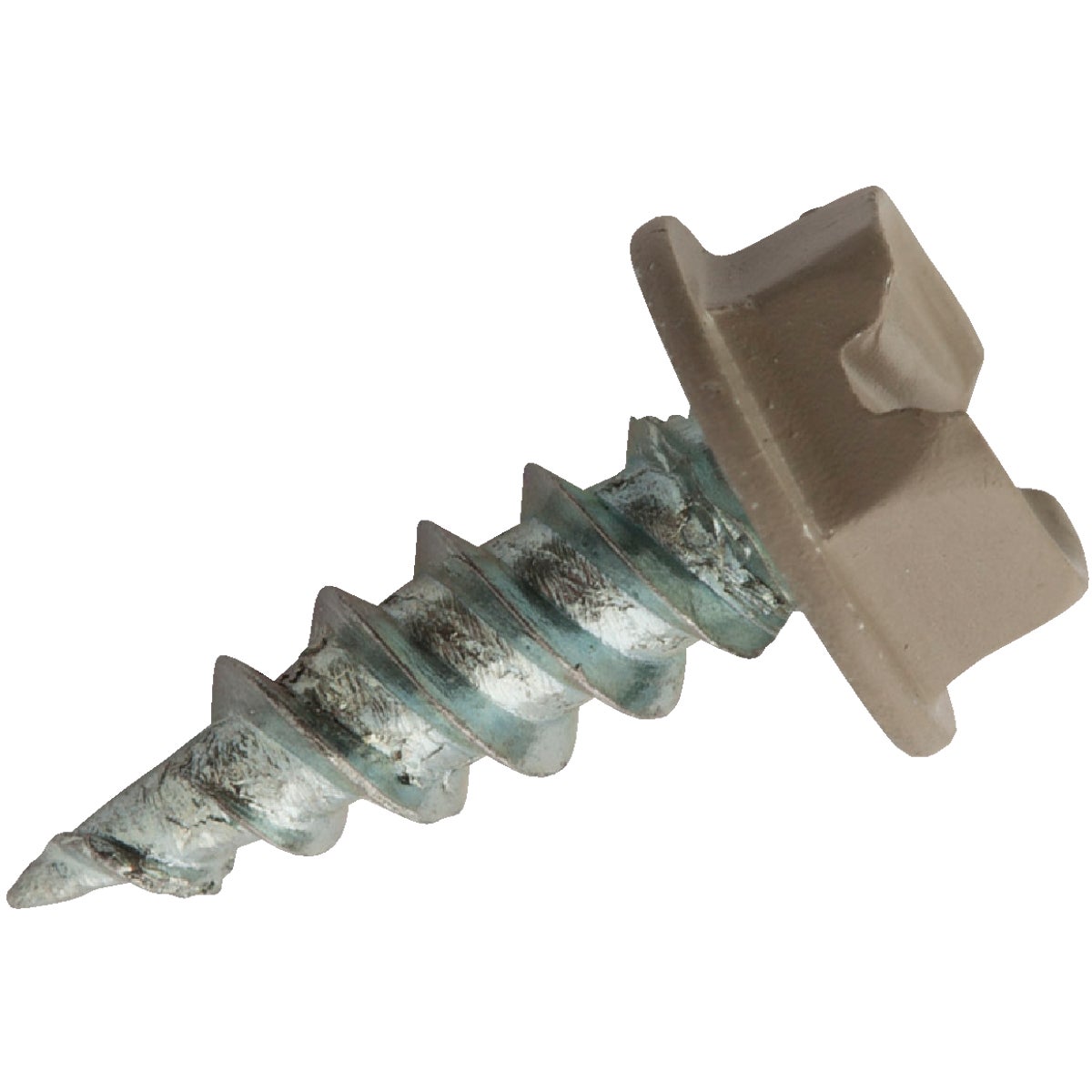 Do it #8 x 1/2 In. Clay Slotted Hex Washer Head Screw (100-Count)