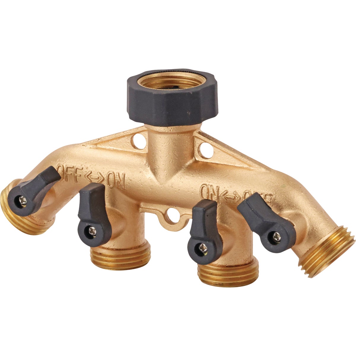Melnor 4-Way Metal Shut Off Valve