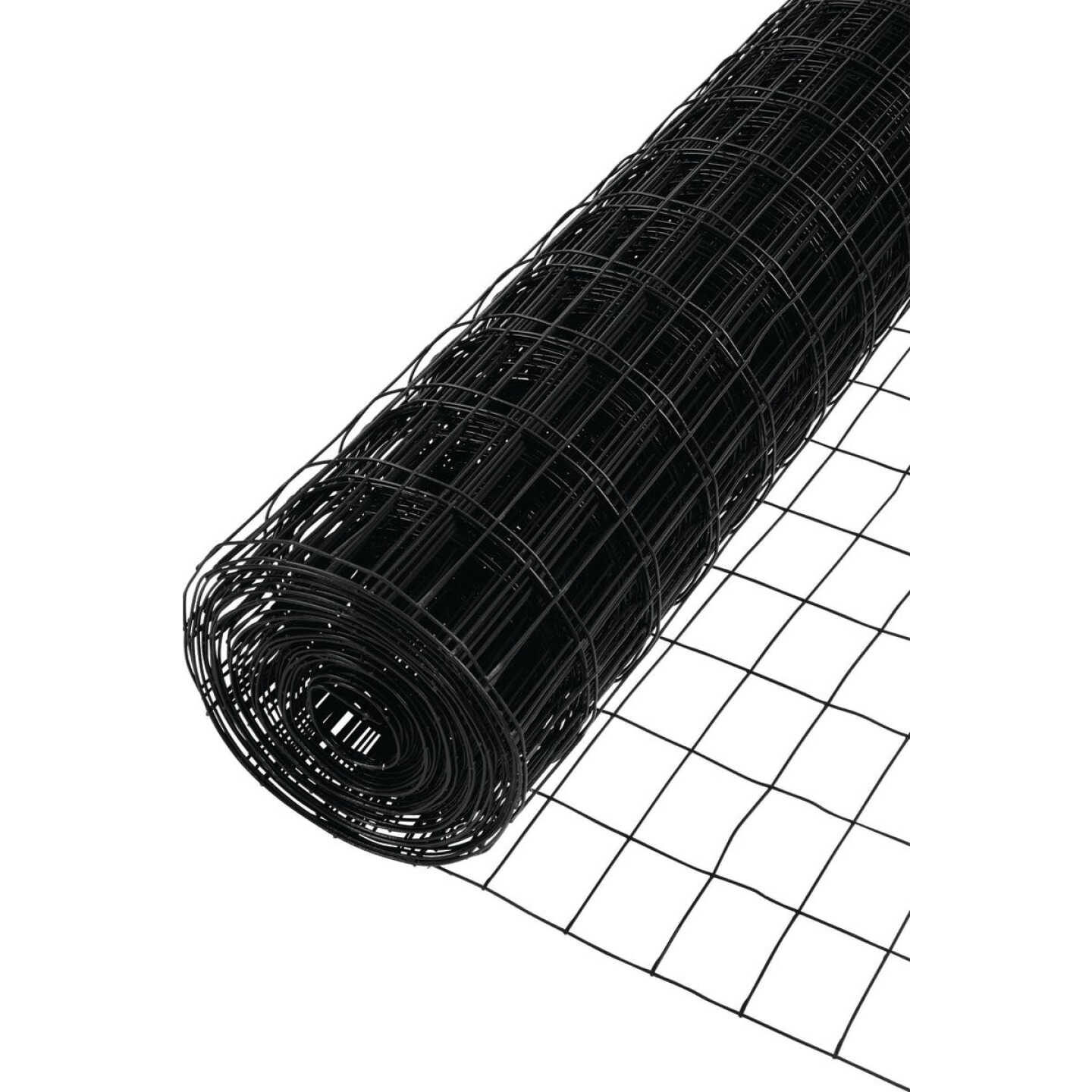 Agway 4 Ft. x 50 Ft. 16-Ga. Black PVC-Coated Fence Welded Wire Image 1