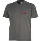 Milwaukee GridIron XL Gray Short Sleeve Heavy-Duty Pocket T-Shirt Image 1
