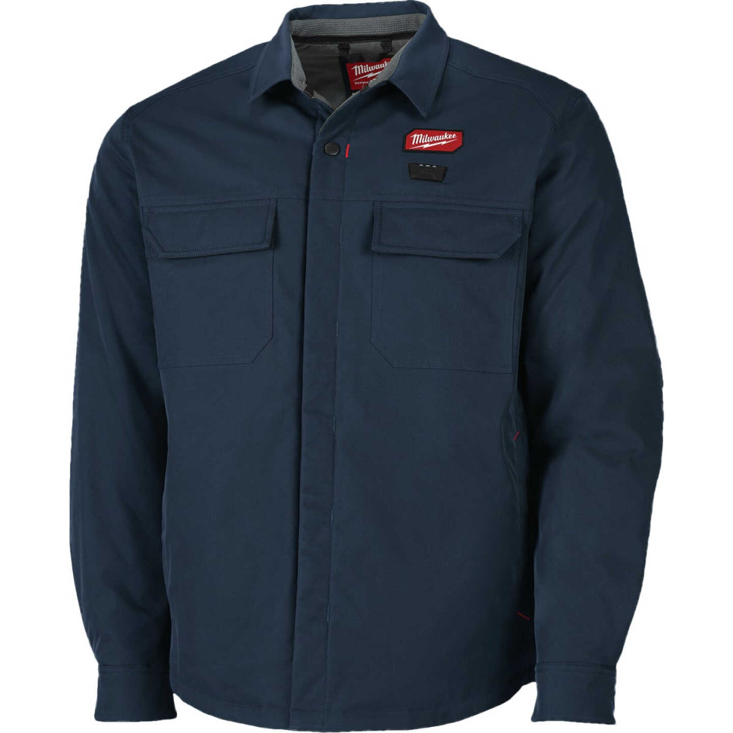 Milwaukee M12 Men's 3XL Navy Heated Shirt Jacket Image 1
