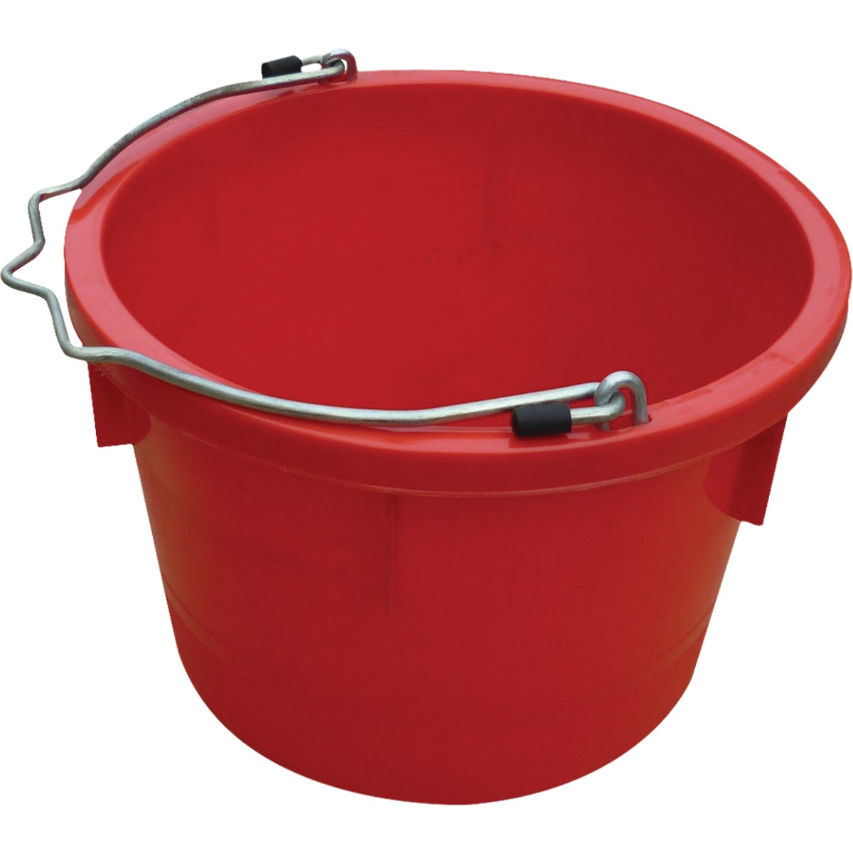 Master Rancher 8 Qt. Red Resin Utility Bucket
