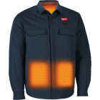 Milwaukee M12 Men's Large Navy Heated Shirt Jacket Image 3