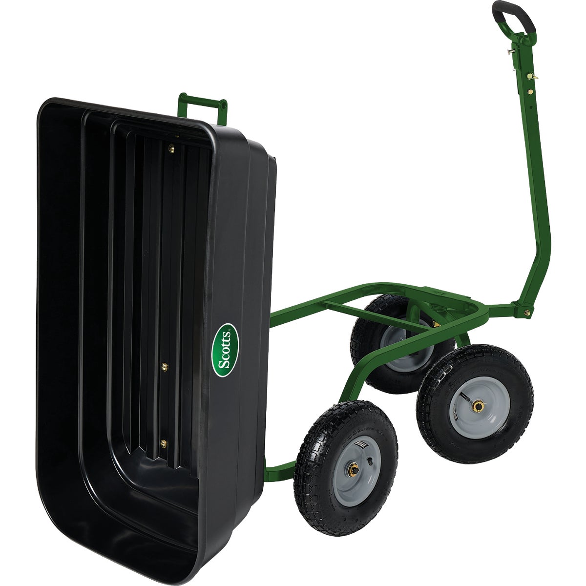 Scotts 6 Cu. Ft. 600 Lb. Poly Garden Cart Image 3