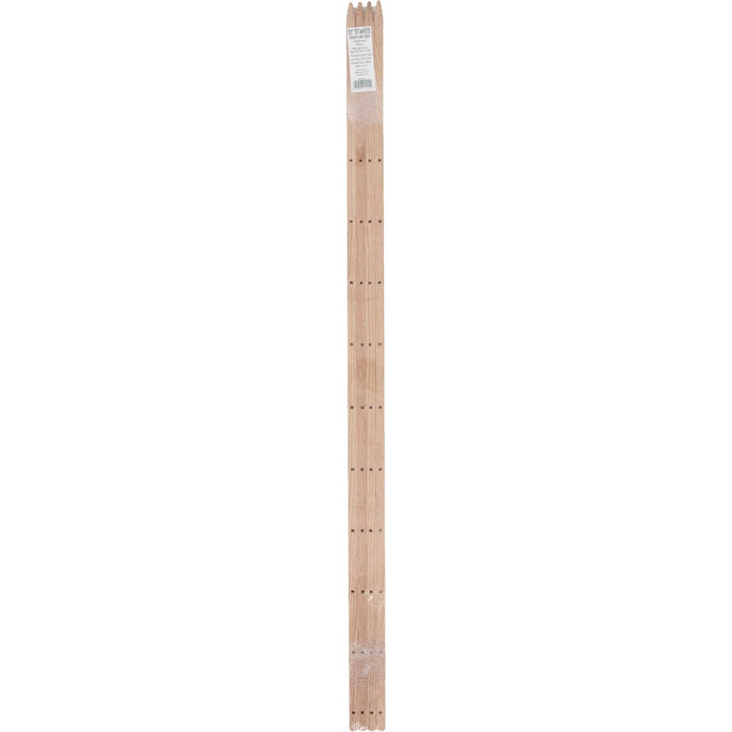 Madison Mill 72 In. Oak Wood Plant Stake (4-Pack) Image 2