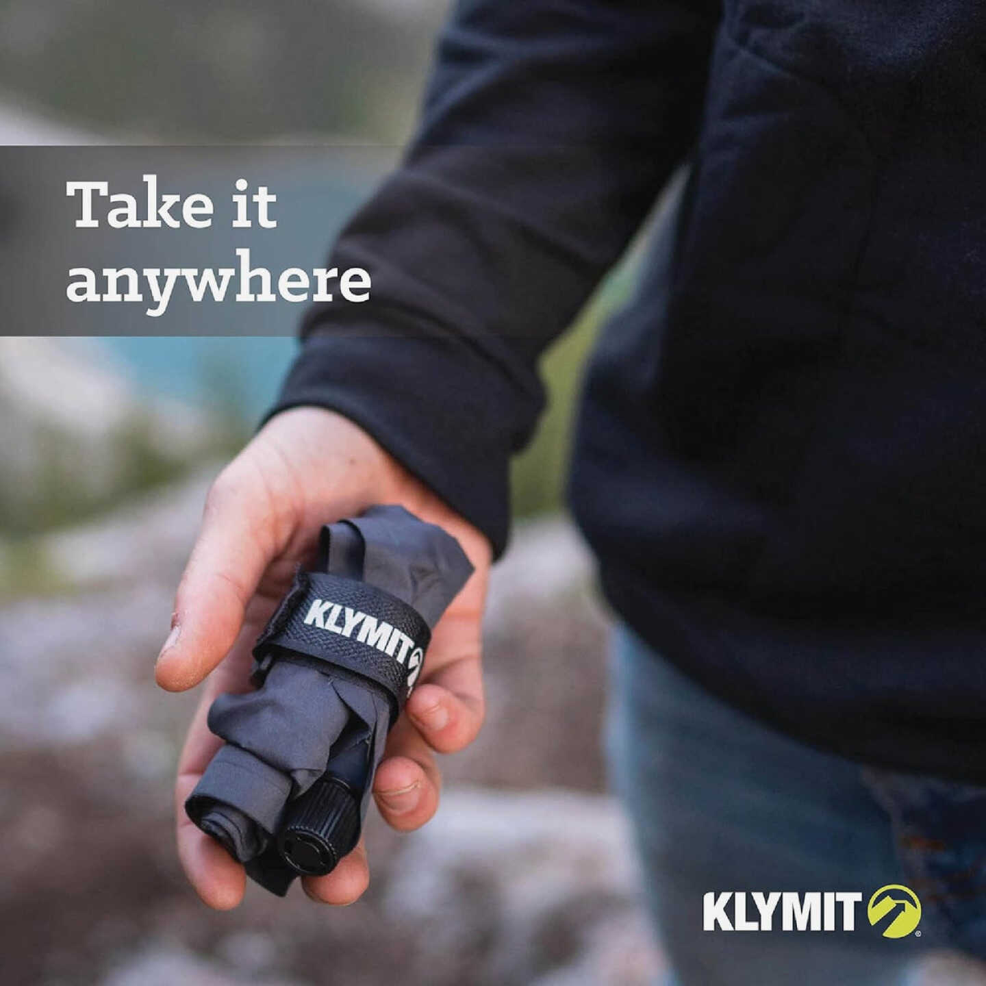 Klymit V Seat Gray Inflatable Cushion Image 4