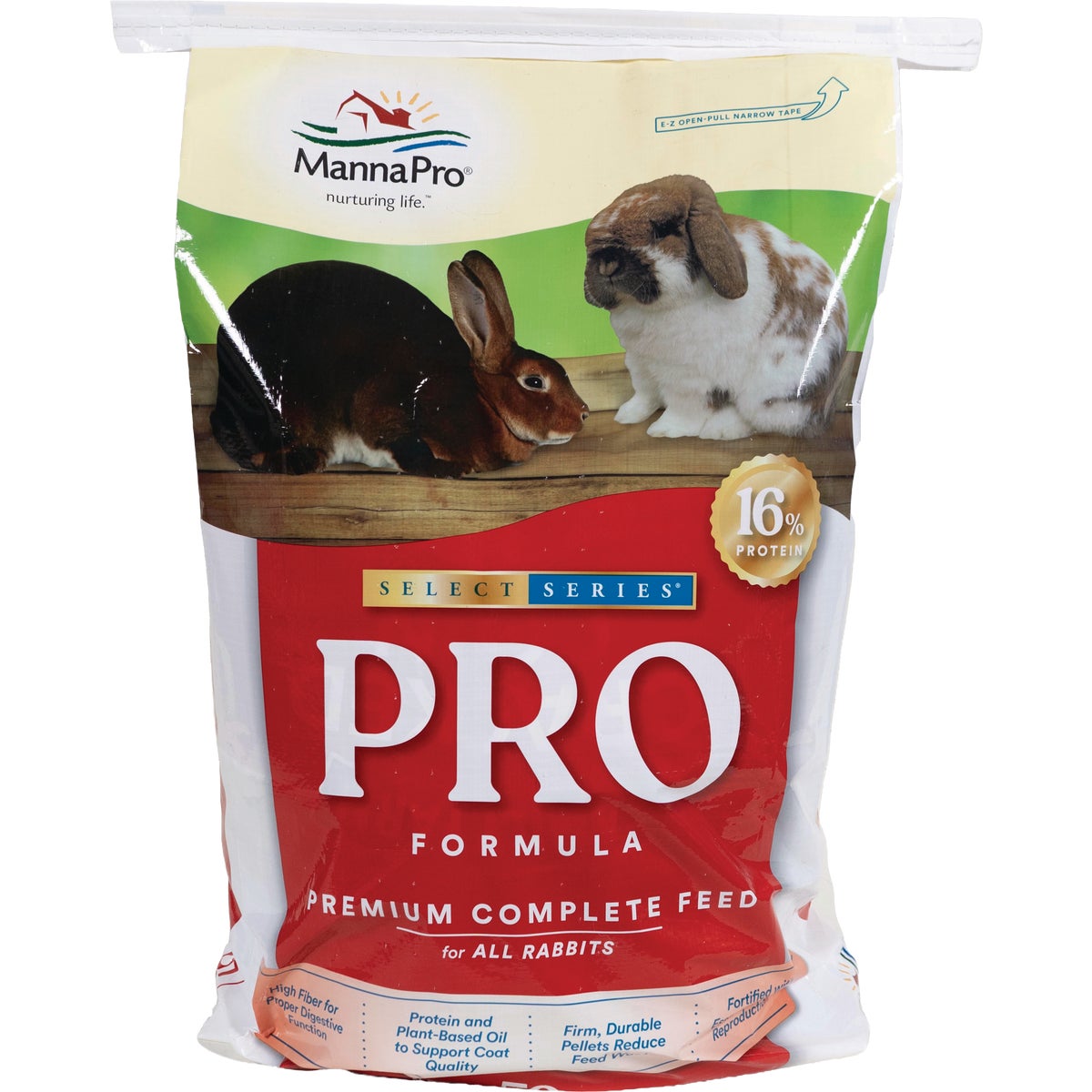 Manna Pro Select Series 50 Lb. Premium Feed for Rabbits