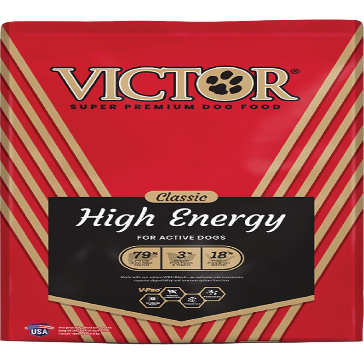 Victor 40 Lb. High Energy Adult Dog Food