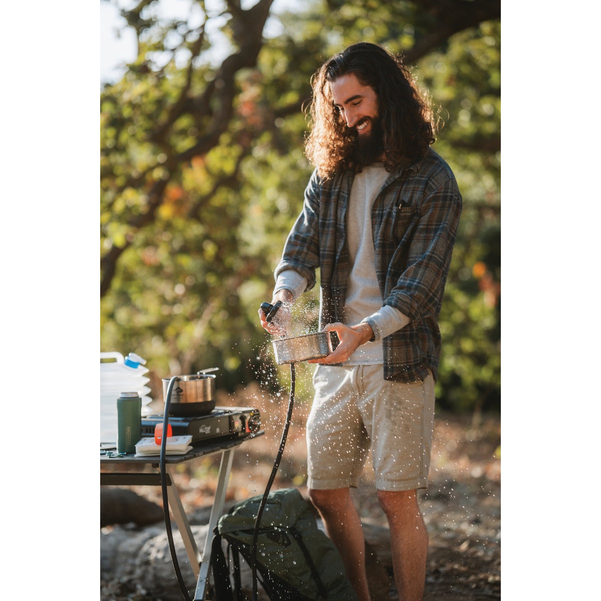 Coghlans Portable Rechargeable Camp Shower Image 2