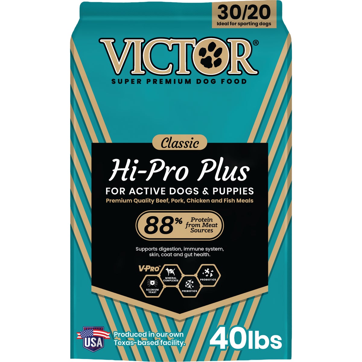 Victor 40 Lb. Hi Pro Plus Formula Dry Dog Food