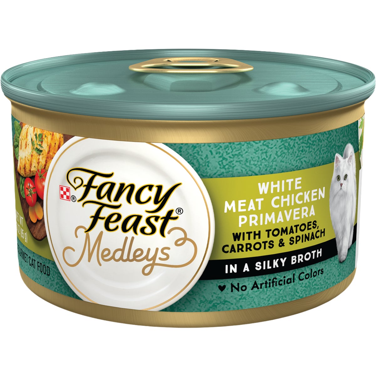 Purina Fancy Feast 3 Oz. Chicken Primavera Canned Cat Food