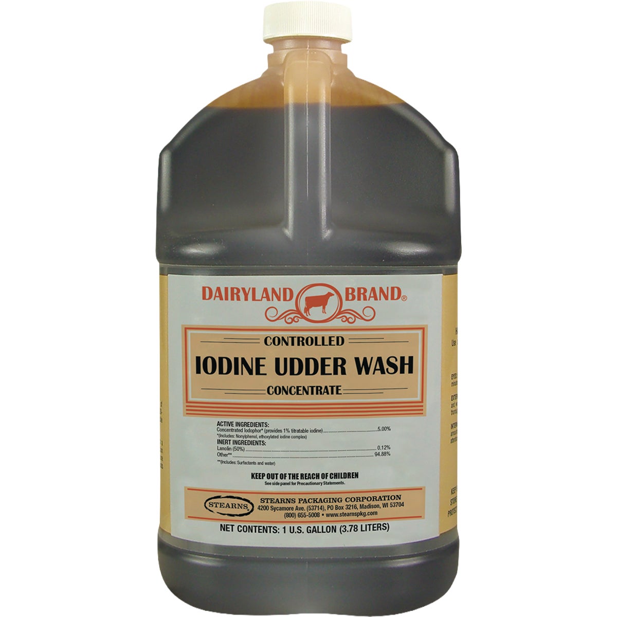 Dairyland Brand 1 Gal. Controlled Iodine Udder Wash Concentrate