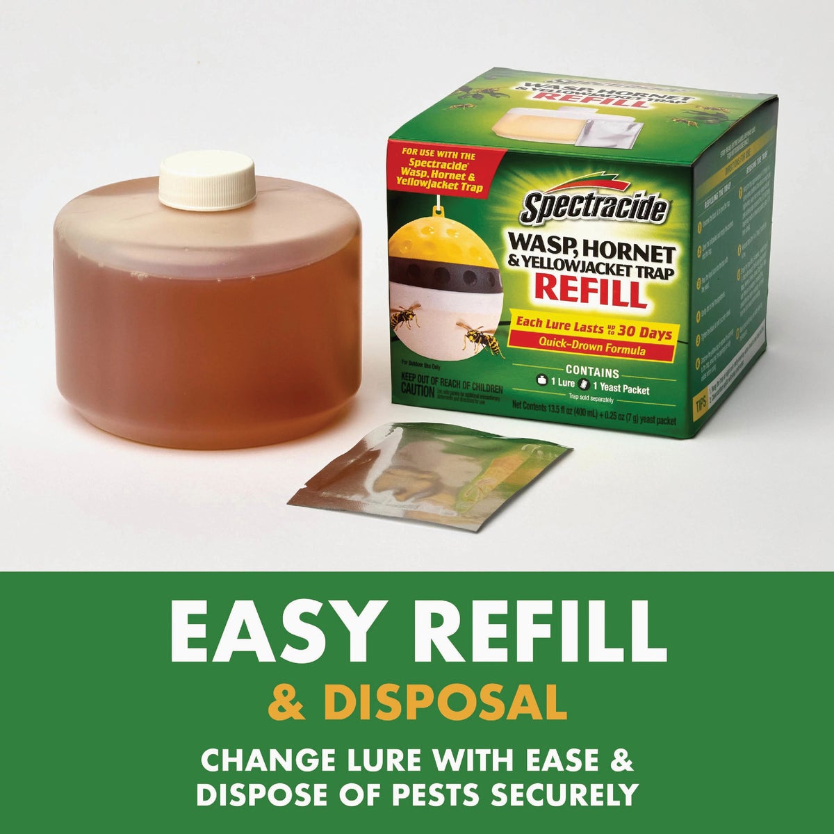 Spectracide Wasp, Hornet, & Yellow Jacket Trap Refill Image 2