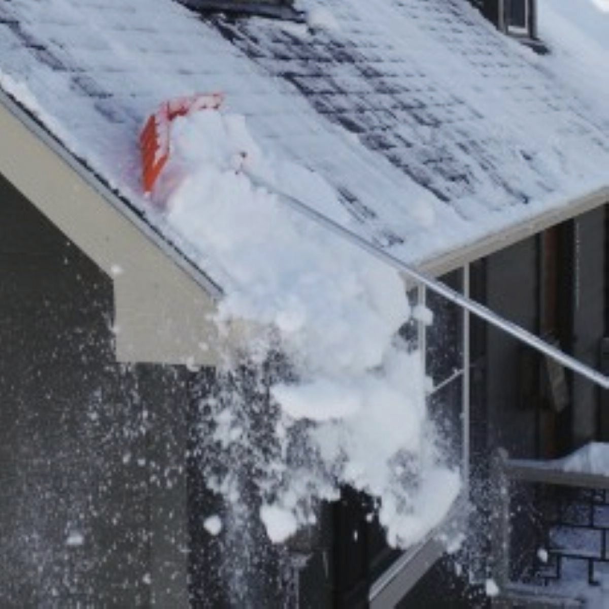 EZ Smart Co. 36 In. Snow Roof Rake Kit Image 3