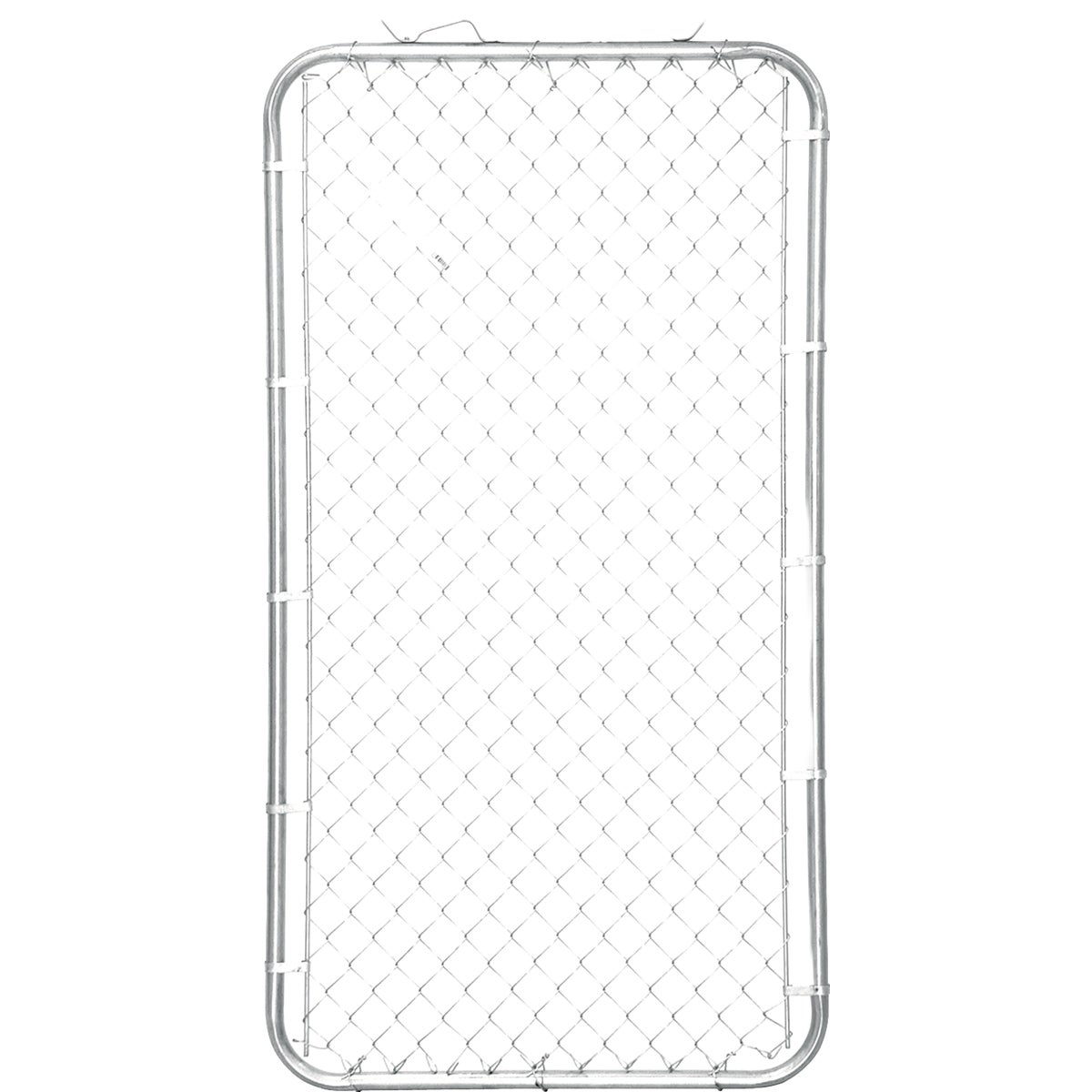 YardGard 42 In. W x 72 In. H Galvanized Steel Chain Link Fence Bent Frame Walk-Through Gate