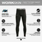 Milwaukee Workskin Men's Medium Black Base Layer Pants Image 2