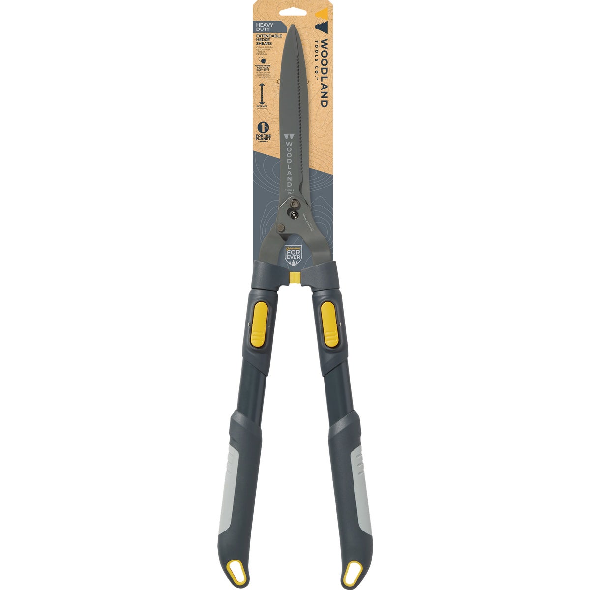 Woodland Tools 25 to 37 In. Extendable Hedge Shears Image 2