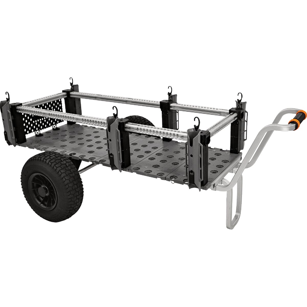 YakAttack SandRig 20 In. x 54 In. Surf Cart with 16 In. Rubber Tires