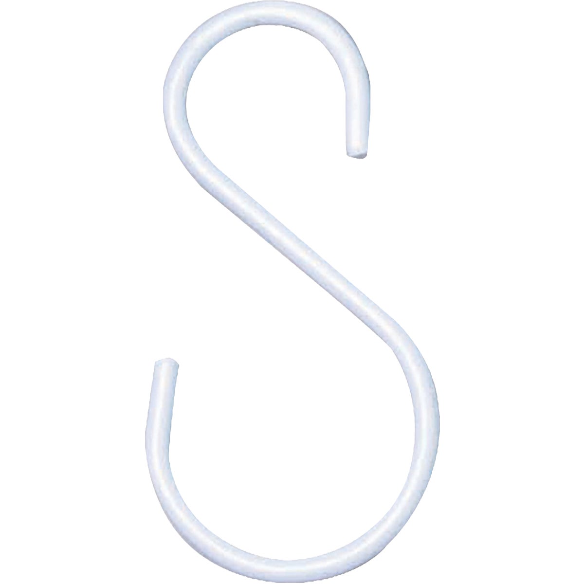 Green Thumb 3.5 In. White S-Hook (2-Pack)