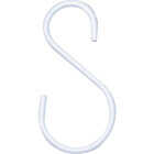 Green Thumb 3.5 In. White S-Hook (2-Pack) Image 1
