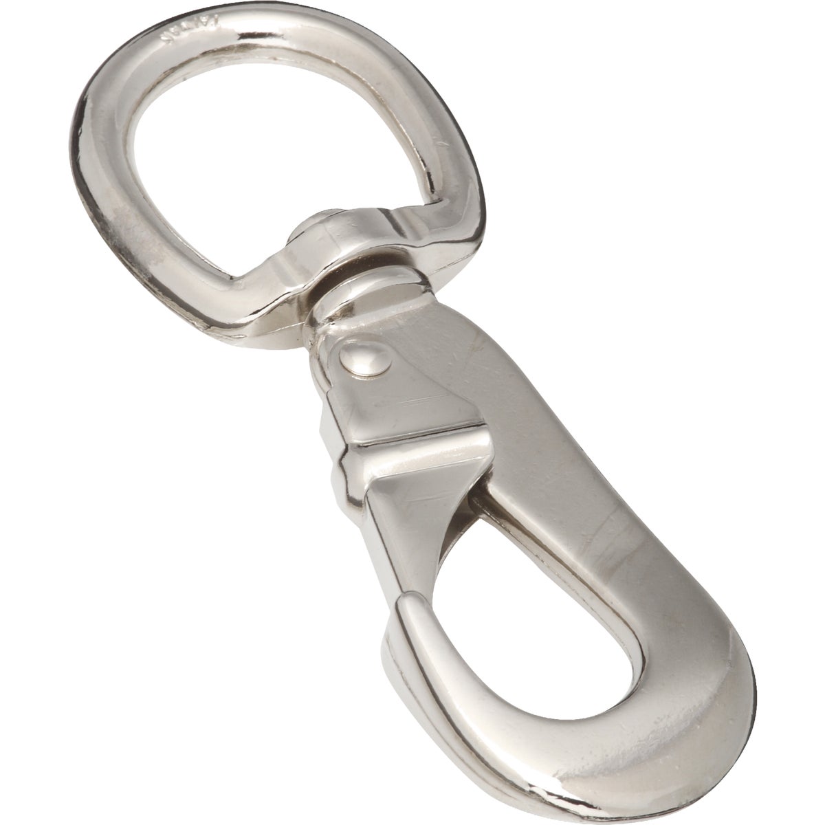National Snap Hooks, Nickel, 1 In. x 4-5/8 In.