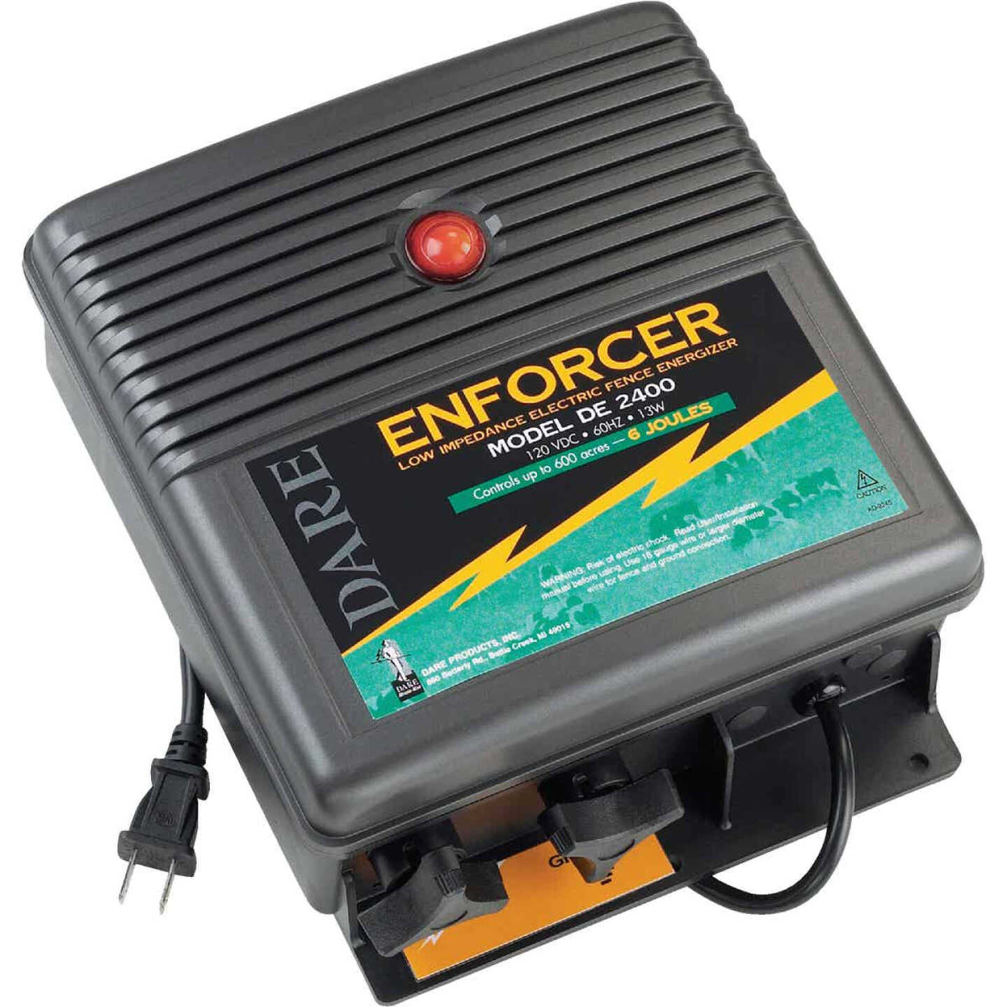Dare Enforcer 600-Acre Electric Fence Charger Image 1