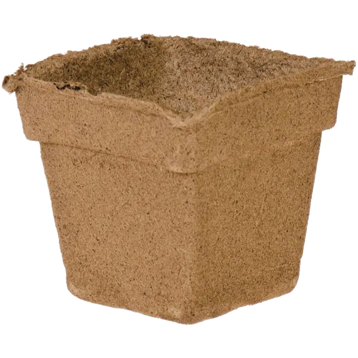 Summit CowPots #4 Square Cow Manure Grow Pots (12-Pack)